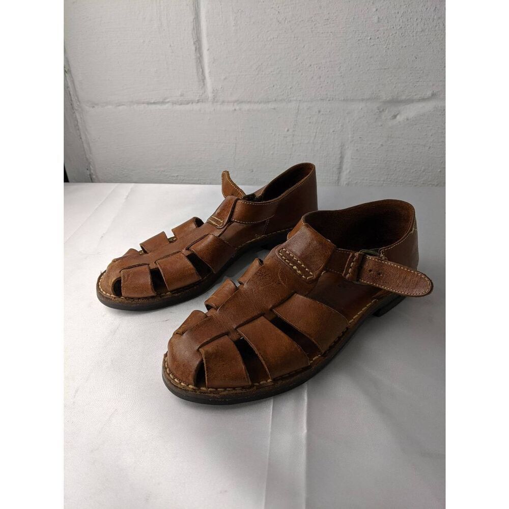 Cole Haan Brown Leather Sandals